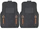 Molded Front Floor Mats with Chicago Bears Logo (Universal; Some Adaptation May Be Required)