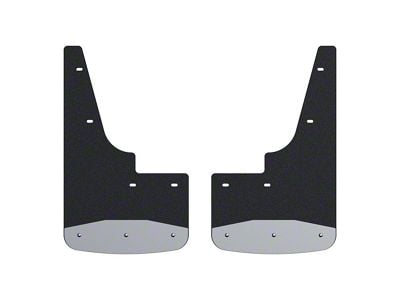 Textured Rubber Mud Guards; Front; 12-Inch x 20-Inch (19-23 Ranger)