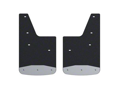 Textured Rubber Mud Guards; Rear; 12-Inch x 20-Inch (19-23 Ranger)