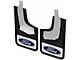 No-Drill Mud Flaps with Ford Blue Oval Logo; Rear (19-23 Ranger)