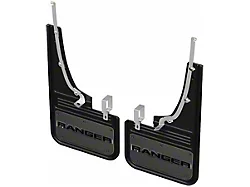 No-Drill Mud Flaps with Ranger Logo; Front (19-23 Ranger)