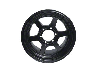 P37 Black 6-Lug Wheel; 16x8; 0mm Offset (19-23 Ranger)