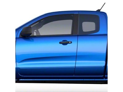Painted Body Side Molding; Shadow Black Pearl (19-23 Ranger SuperCab)