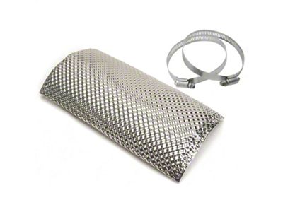 Pipe Shield; 4.50-Inch x 8.50-Inch; Stainless Steel (Universal; Some Adaptation May Be Required)