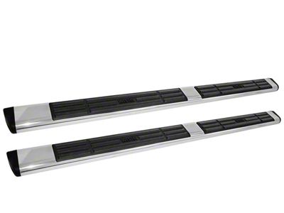 Premier 6 Oval Nerf Side Step Bars with Mounting Kit; Stainless Steel (19-25 Ranger SuperCrew)