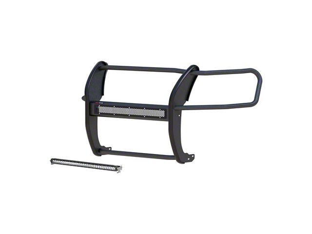 Pro Series Grille Guard with 30-Inch LED Light Bar; Black (19-23 Ranger)