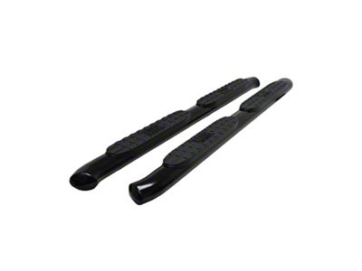 Pro Traxx 4-Inch Oval Side Step Bars; Black (19-23 Ranger SuperCab)