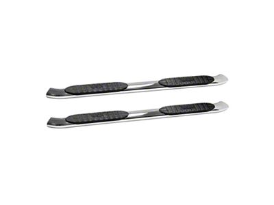 Westin Pro Traxx 5-Inch Oval Side Step Bars; Stainless Steel (19-23 Ranger SuperCab)
