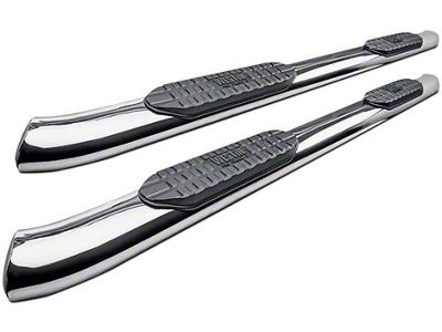 Westin Pro Traxx 5-Inch Oval Side Step Bars; Stainless Steel (19-24 Ranger SuperCrew)