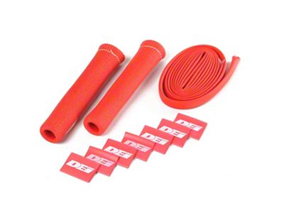 Protect-A-Boot and Wire Kit; 2-Cylinder; Red (Universal; Some Adaptation May Be Required)