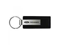 Ranger Leather Key Fob; Black