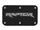 Raptor Hitch Cover; Rugged Black (Universal; Some Adaptation May Be Required)