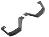 Go Rhino Drop Steps for RB Running Boards; Textured Black (19-25 Ranger)