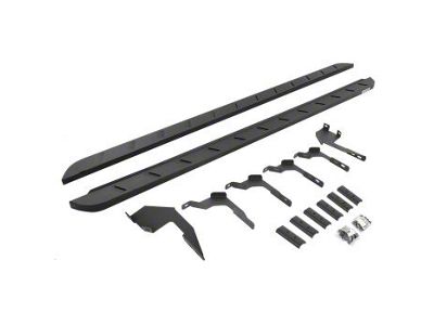 Go Rhino RB10 Slim Running Boards; Textured Black (19-25 Ranger SuperCrew)
