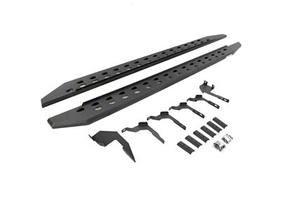 Go Rhino RB20 Slim Running Boards; Textured Black (19-25 Ranger SuperCrew)