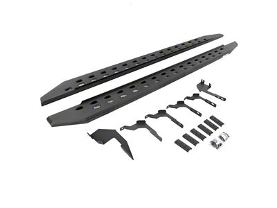 Go Rhino RB20 Slim Running Boards; Textured Black (19-24 Ranger SuperCrew)