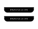 Rear Door Sill Protection; Black Platinum (19-23 Ranger SuperCrew)