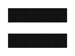 Rear Door Sill Protection; Black (19-23 Ranger SuperCrew)