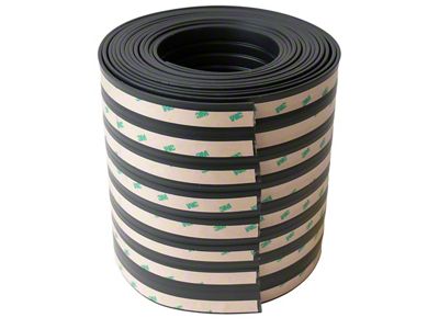 Rocker Panel Molding; 8-Inch x 20-Foot (Universal; Some Adaptation May Be Required)