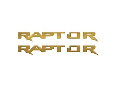 Running Board Emblem Overlays; Cyber Orange (24-25 Ranger Raptor)