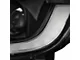 Sequential LED DRL Bar Projector Headlights; Matte Black Housing; Clear Lens (19-23 Ranger XL, XLT)
