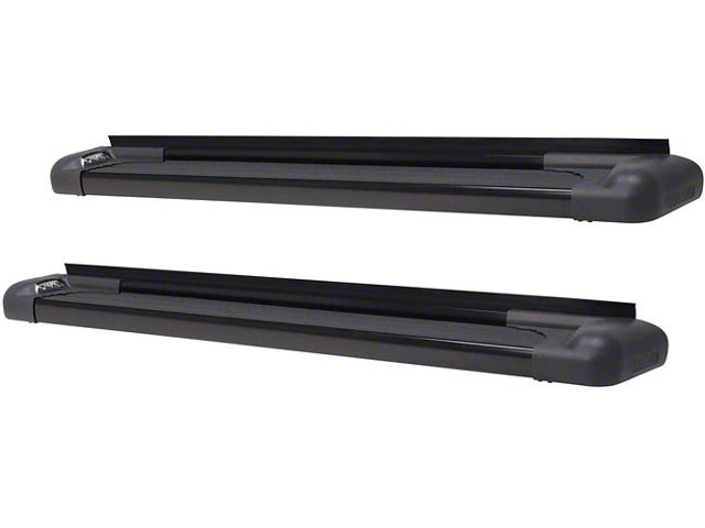 SG6 LED Running Boards; Black (19-24 Ranger SuperCrew)