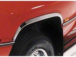 Short Style Fender Trim; Wide Width; Polished (93-11 Ranger)