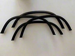 Short Style Fender Trim; Wide Width; Textured Matte Black (93-11 Ranger)
