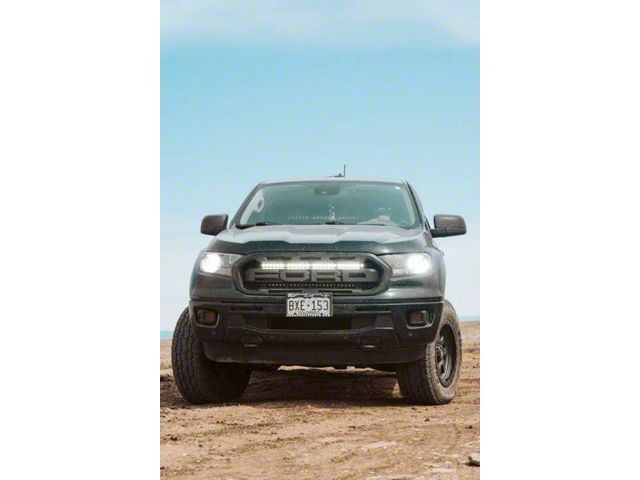 Single 30-Inch White LED Light Bar with Grille Mounting Brackets (19-23 Ranger)