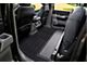 Single Layer Diamond Front and Rear Floor Mats; Black and Red Stitching (19-23 Ranger SuperCab)