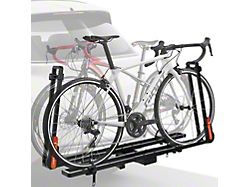 Single Load Arm Folding Hitch Bike Rack Platform; Carries 2 Bikes (Universal; Some Adaptation May Be Required)