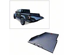 Slide Tray; Textured Black (19-24 Ranger)