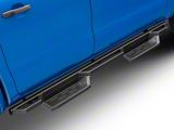 Square Tube Drop Style Nerf Side Step Bars; Matte Black (19-26 Ranger SuperCrew)