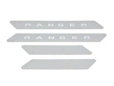Putco Stainless Steel Door Sills with RANGER Etching (19-24 Ranger SuperCrew)