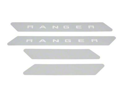 Putco Stainless Steel Door Sills with RANGER Etching (19-25 Ranger SuperCrew)