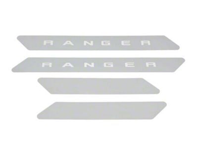 Putco Stainless Steel Door Sills with RANGER Etching (19-24 Ranger SuperCrew)