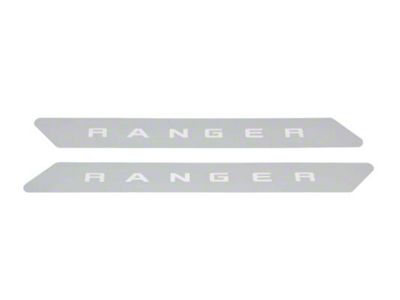 Putco Stainless Steel Door Sills with RANGER Etching (19-23 Ranger SuperCab)