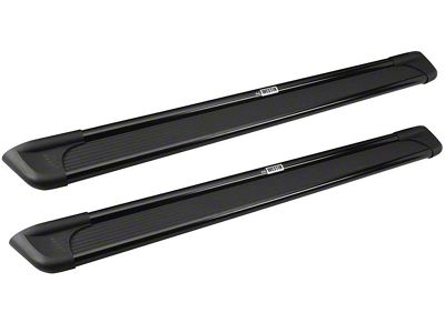 Sure-Grip Running Boards; Black Aluminum (19-23 Ranger SuperCab)