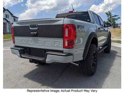 Tailgate Blackout Decal; Carbon Fiber (19-23 Ranger)