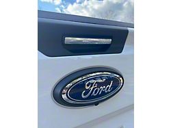 Tailgate Handle Accent Trim; Stainless Steel (24-26 Ranger)