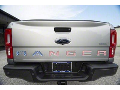 Tailgate Insert Letters; American Flag (19-23 Ranger)