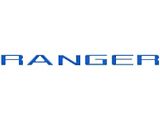 Tailgate Letter Inserts; Velocity Blue (24-25 Ranger)