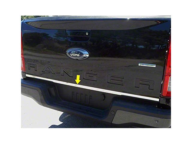 Tailgate Accent Trim; Stainless Steel (19-24 Ranger)