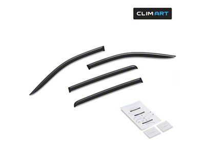 Tape-On Window Deflectors (24-25 Ranger)