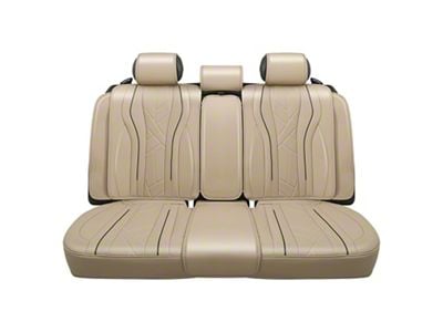 Touring Series Front and Rear Seat Covers; Beige (Universal; Some Adaptation May Be Required)