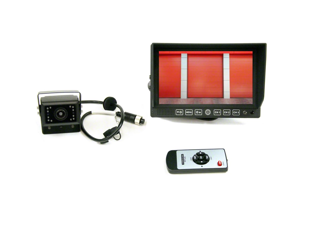 Ranger Transparent Trailer HD Monitor Dual Camera Rear Vision System ...