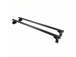 Traveler Cross Bar Roof Rack; Black; 52-Inch (19-25 Ranger)