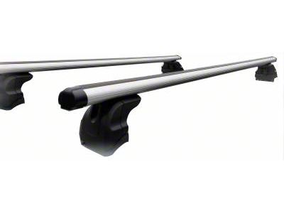 Traveler Cross Bar Roof Rack; Silver; 52-Inch (19-25 Ranger)