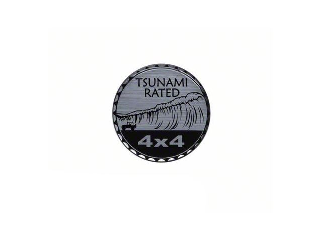 Tsunami Rated Badge (Universal; Some Adaptation May Be Required)