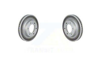 Vented Brake 6-Lug Rotors; Front Pair (19-25 Ranger, Excluding Raptor)